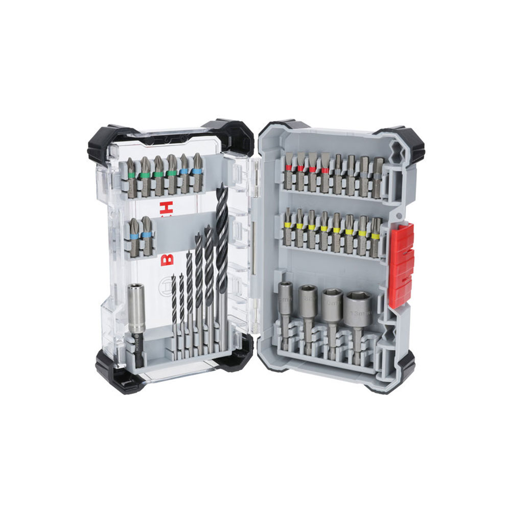 BOSCH set svrdala i bitova PRO Wood Extra Hard, 35 kom