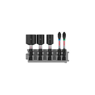 BOSCH set bitova i udarnih nasadnih ključeva PRO Impact, 5 dj.