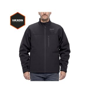 MILWAUKEE radna jakna FREEFLEX Softshell crna s kapuljačom, vel. XXL