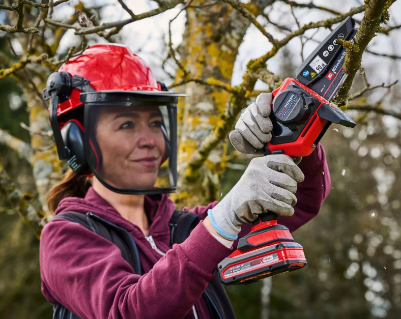 EINHELL aku vrtni set - aku pila GE-PS 18/15 Li BL + aku škare GE-LS 18 Li 18V 2,5Ah torba - Slika 5
