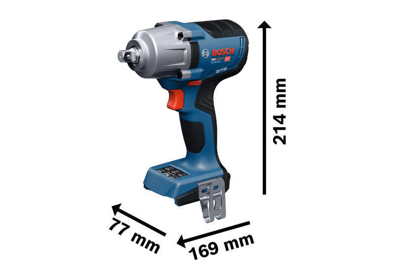 BOSCH aku udarni odvijač PRO GDS 18V-450P 2xAku 18V 4,0Ah L-Boxx - Slika 2