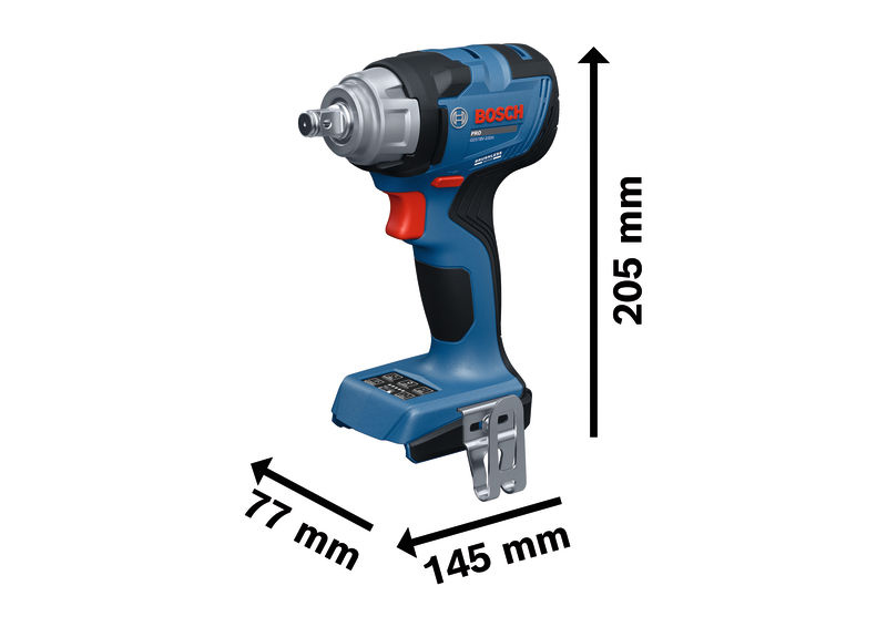 BOSCH aku udarni odvijač PRO GDS 18V-330H 2xAku 18V 4,0Ah L-Boxx - Slika 2