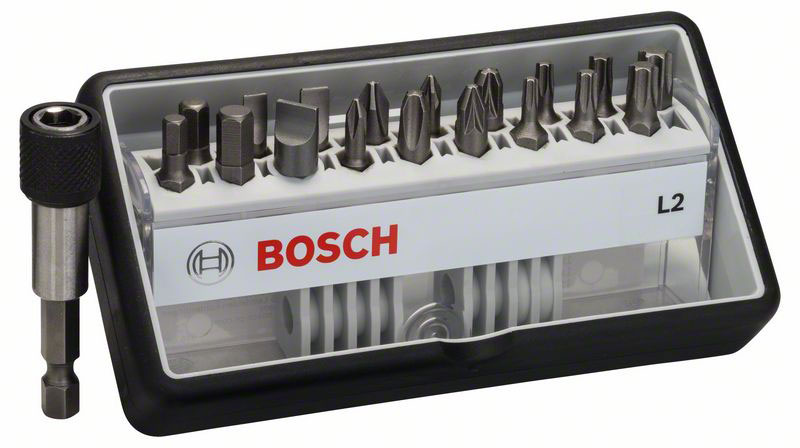 BOSCH set bitova Robust Line M L PH/PZ/T/S/HEX, Extra Hard 18+1 dj. - Slika 2