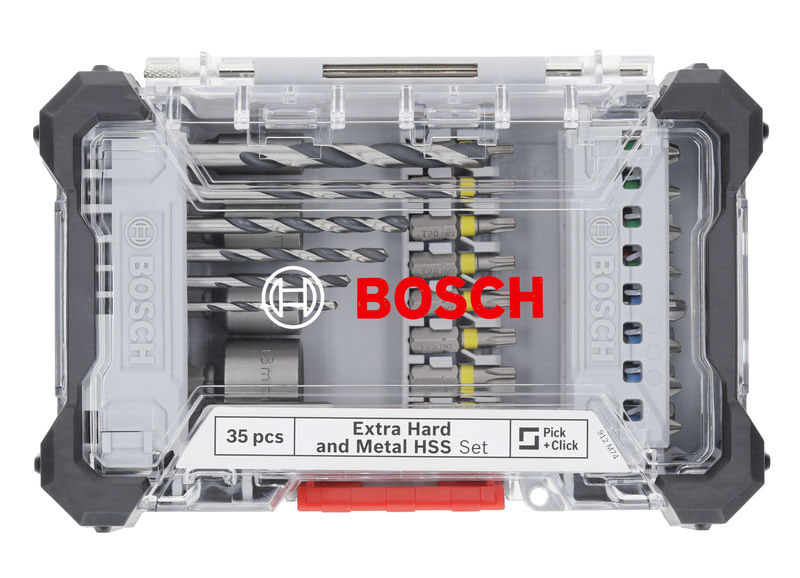 BOSCH set svrdala i bitova HSS Extra Hard, 35 kom - Slika 2