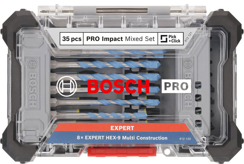 BOSCH set svrdla i bitova PRO Impact, 35 dj. - Slika 2