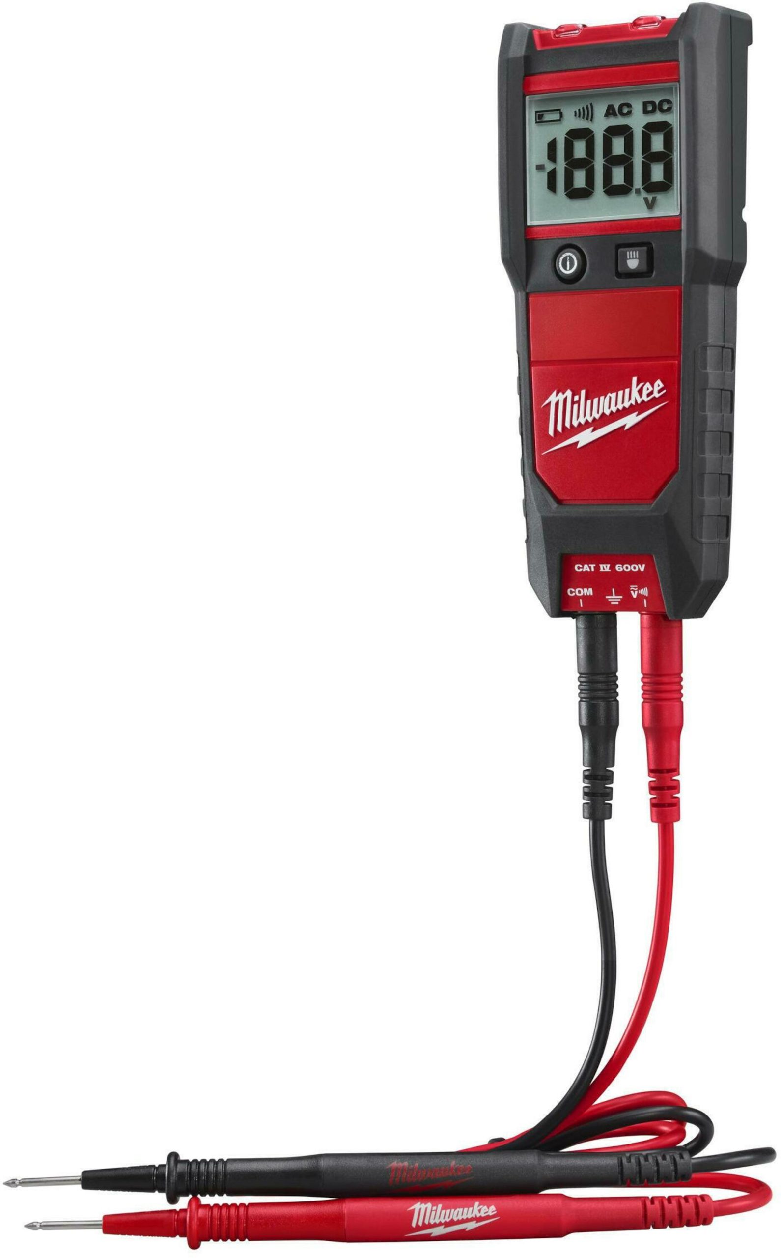 MILWAUKEE ispitivač napona 2212-20 dvopolni 600V AC/DC - Slika 2