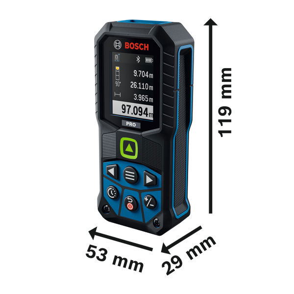 BOSCH laserski daljinomjer 100m PRO GLM 100-36CG - Slika 3