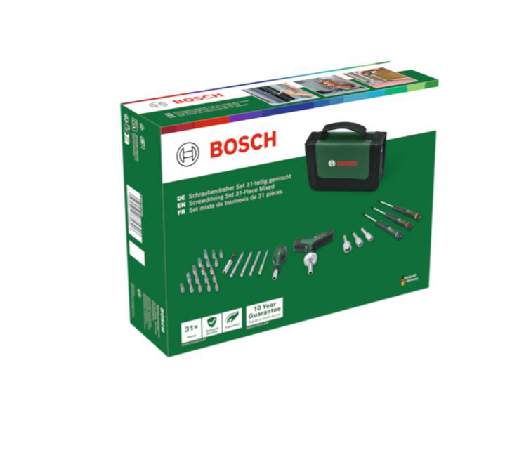 BOSCH set pribora DIY mješoviti, 31-dijelni - Slika 3