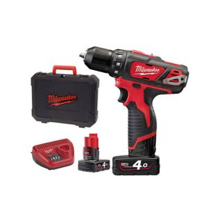 MILWAUKEE aku bušilica-odvijač BDD-402C M12 2xAku 12V 4,0Ah kovčeg