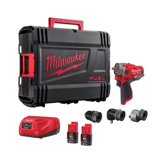 MILWAUKEE aku udarna bušilica odvijač FPDXKIT-202X M12 12V 2xAku 2,0Ah HD Box