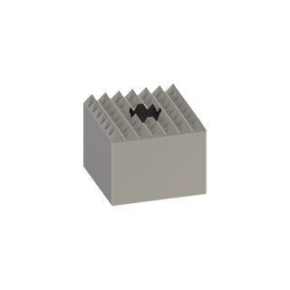 BOSCH SDS-max 4C čelična nazubljena glava 60X60 mm 7x7 zubaca