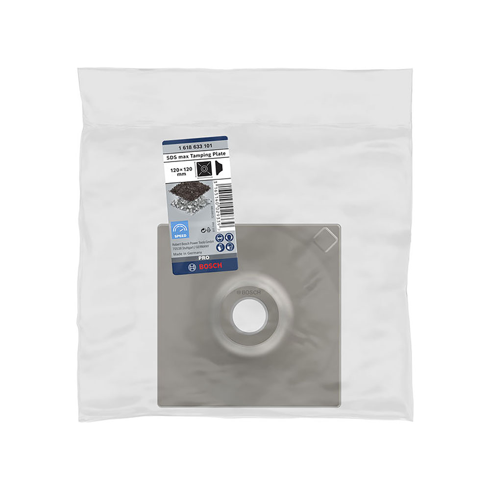 BOSCH SDS-max ploča za zbijanje 120x120 mm