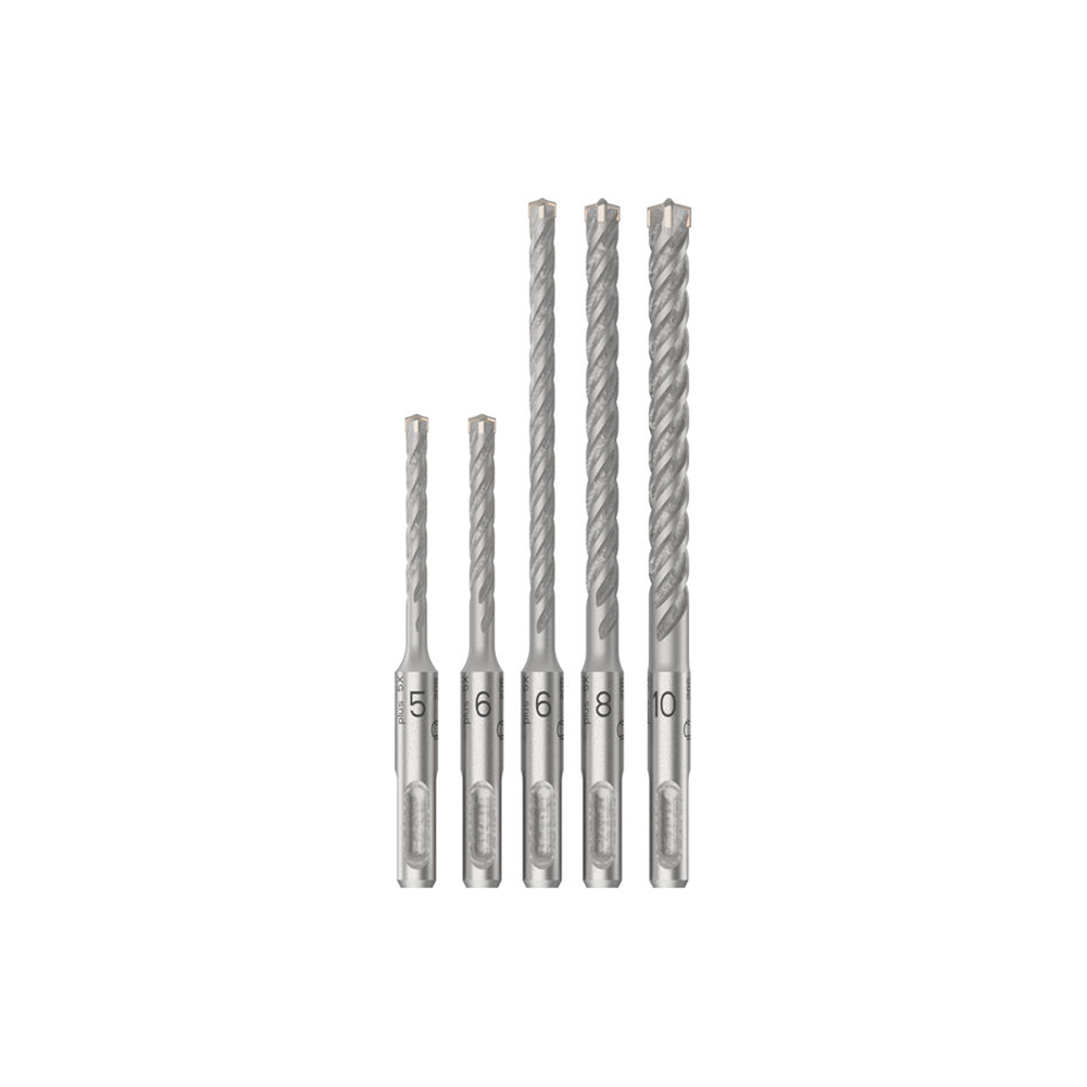 BOSCH set svrdla za beton PRO SDS plus-5X, 5,6,8,10 mm, 5 dj.