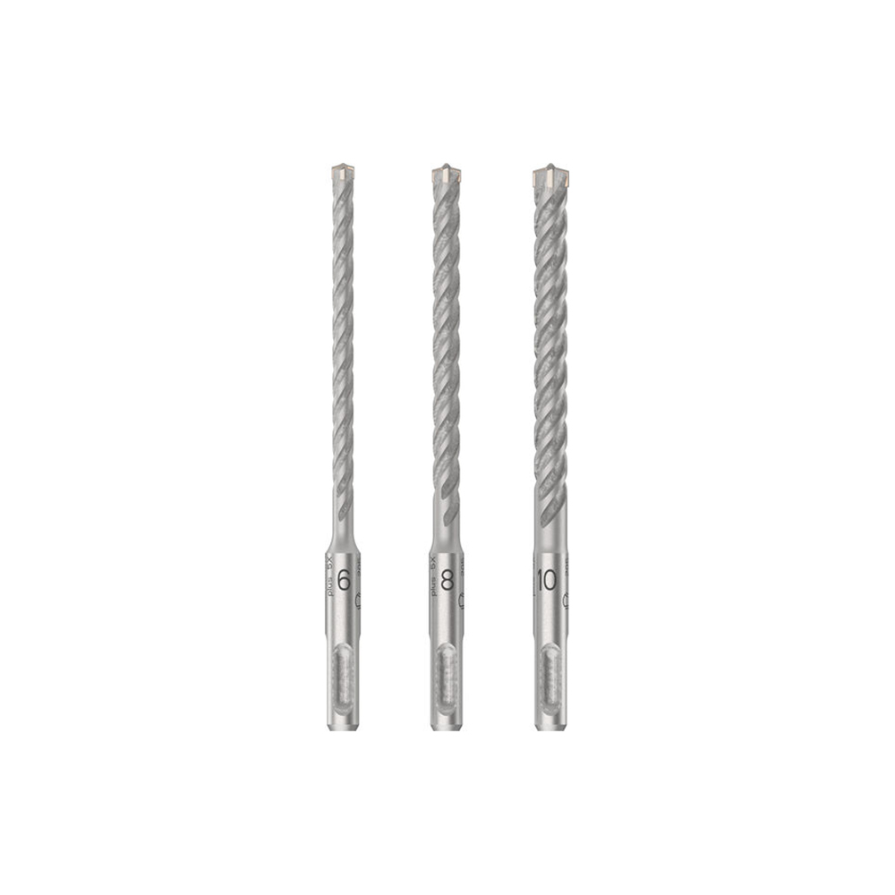BOSCH set svrdla za beton PRO SDS plus-5X, 6,8,10 mm, 3 dj.