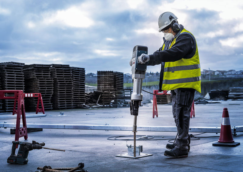 BOSCH HEX 28 alat za zabijanje šipke za uzemljenje 300 mm - Slika 2