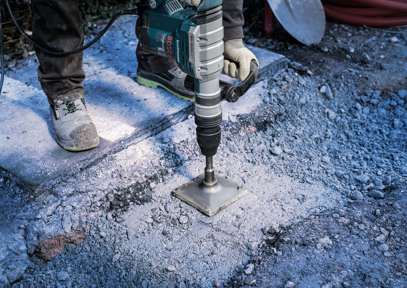 BOSCH SDS-max ploča za zbijanje 150x150 mm - Slika 2