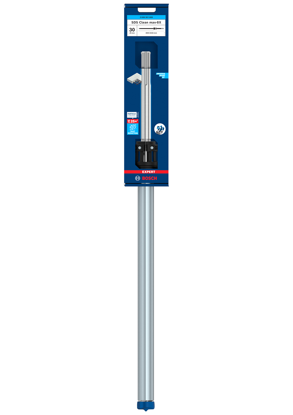 BOSCH svrdlo za armirani beton EXPERT SDS Clean max-8X, 30x400x650 mm - Slika 2