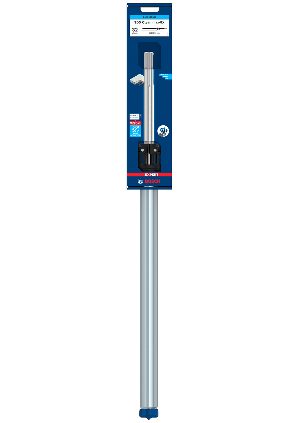 BOSCH svrdlo za armirani beton EXPERT SDS Clean max-8X, 32x400x650 mm - Slika 2