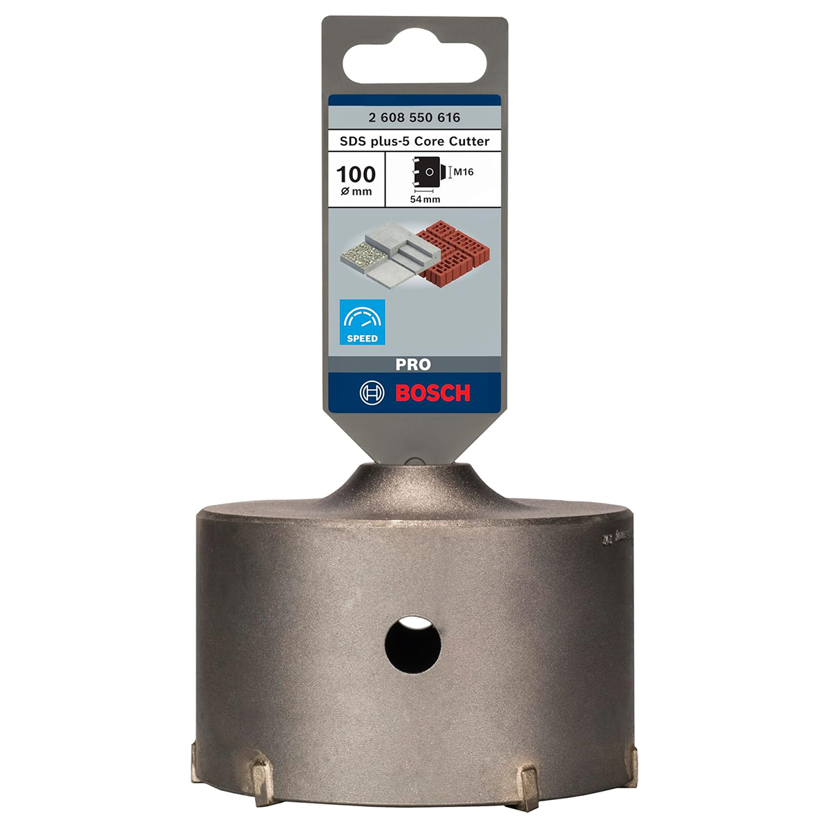 BOSCH krunsko svrdlo za beton PRO SDS plus-5 Core Cutter, 100x50x72 mm - Slika 2