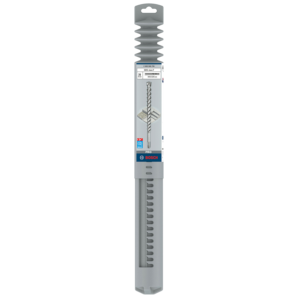 BOSCH svrdlo za kamen PRO SDS max-7, 35x400x520 mm - Slika 2