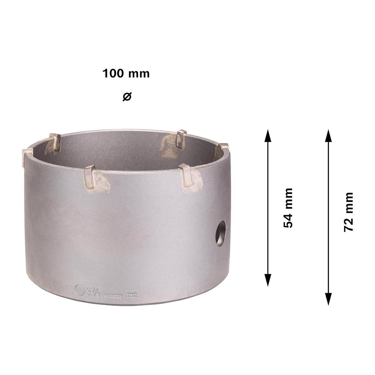 BOSCH krunsko svrdlo za beton PRO SDS plus-5 Core Cutter, 100x50x72 mm - Slika 3