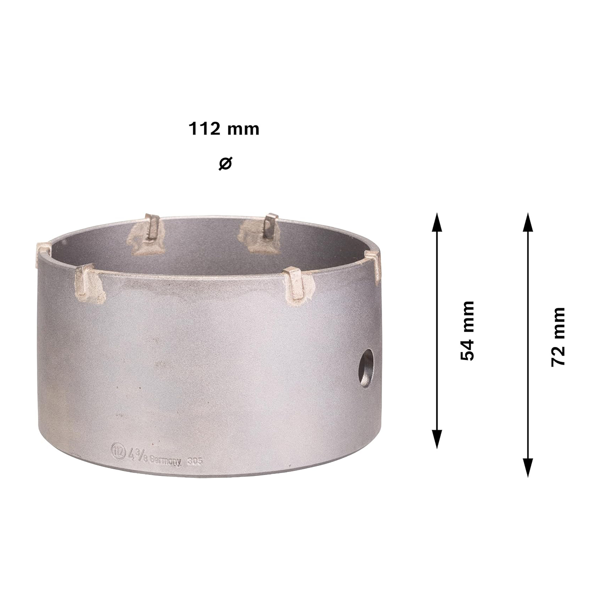 BOSCH krunsko svrdlo za beton PRO SDS plus-5 Core Cutter, 112x50x72 mm - Slika 3