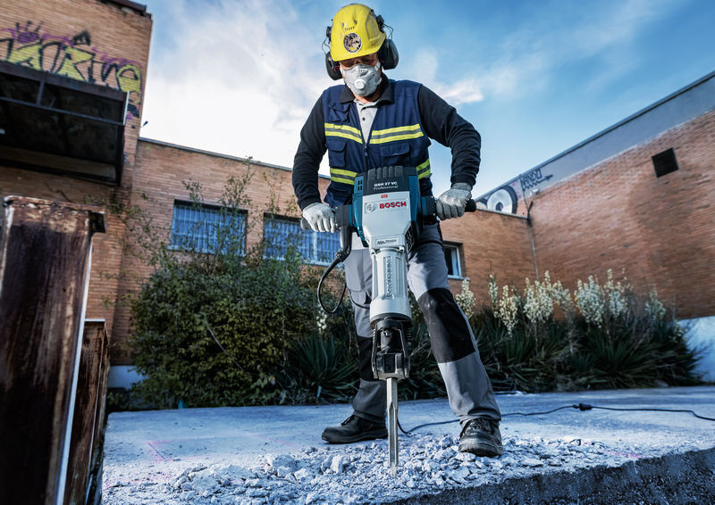 BOSCH HEX 28 5C šiljasto dlijeto 400 mm - Slika 3