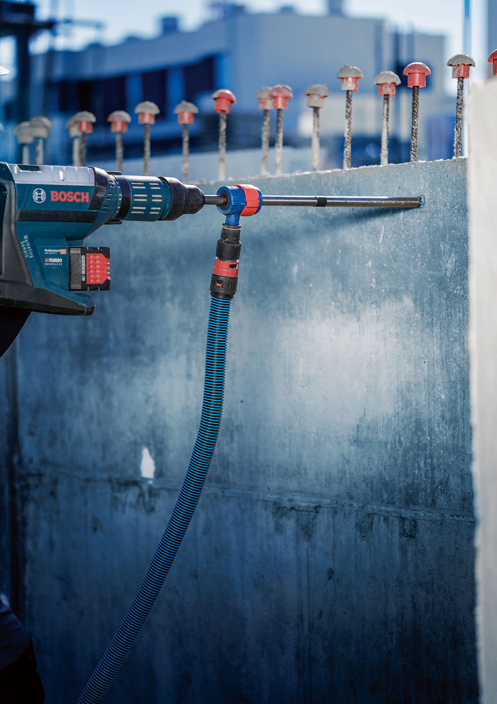 BOSCH svrdlo za armirani beton EXPERT SDS Clean max-8X, 22x400x650 mm - Slika 5